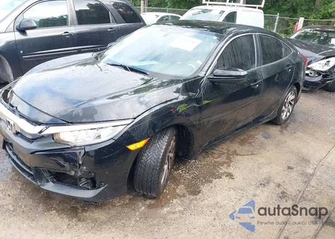 2016 Honda Civic Ex z USA, uszkodzony, nr VIN 19XFC2F74GE075657